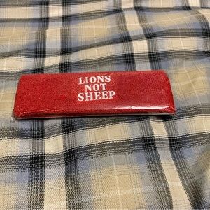 Lions Not Sheep Sweatband